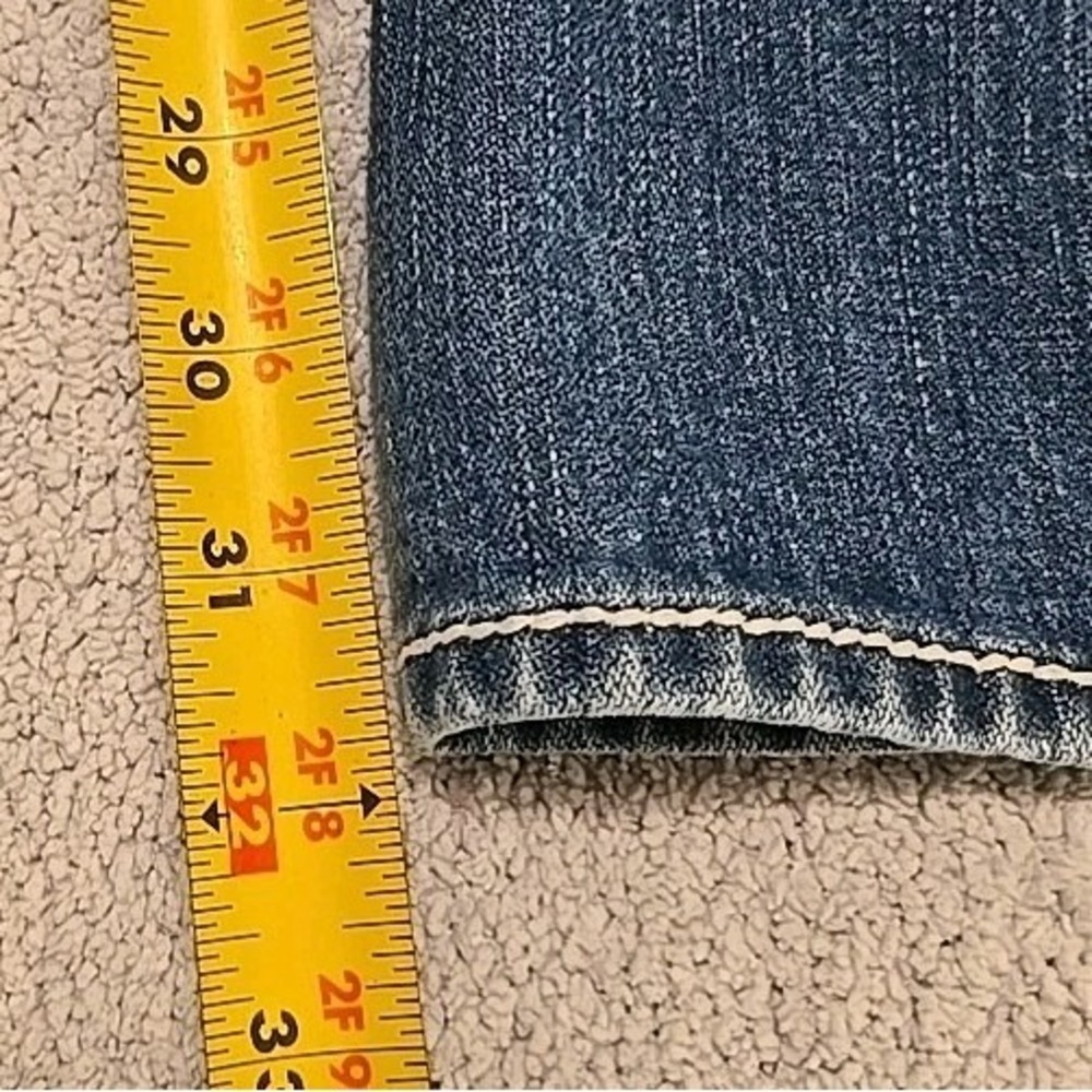 True Religion Big Joey T Size 29 Flared Y2K Women's 90's Jeans RN#112790 - Picture 4 of 14